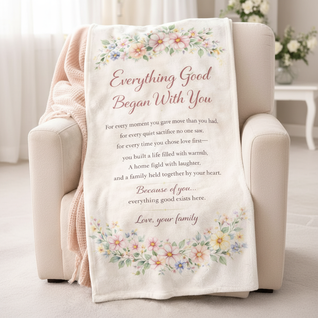 Blooming Comfort Blanket Style 1